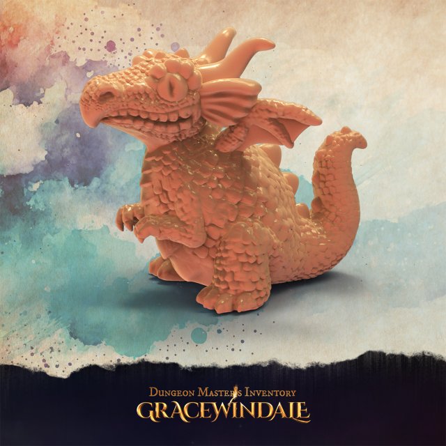 Little Dragon Modelo de Impressão 3D .c4d .max .obj .3ds .fbx .stl .blend 