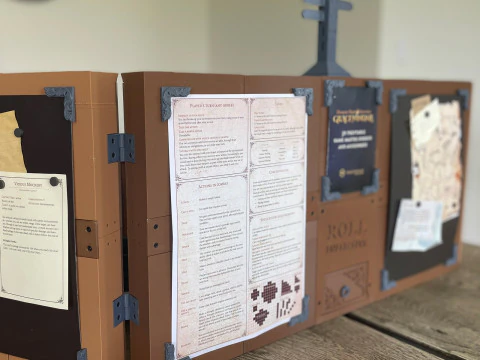 DMs Inventory Big DM Screen 3D Print Model