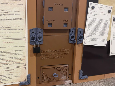 DMs Inventory Big DM Screen 3D Print Model