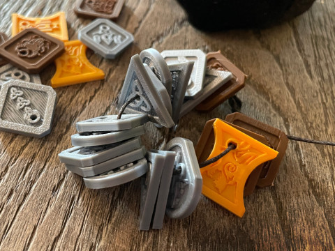 DM Inventory Coins Model Cetak 3D