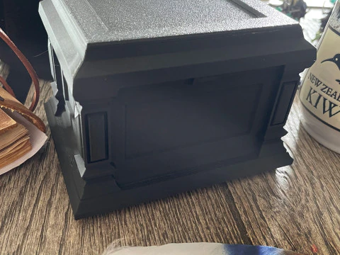 Tracker degli slot degli incantesimi della custodia dei dadi dell'inventario DM Modello di stampa 3D