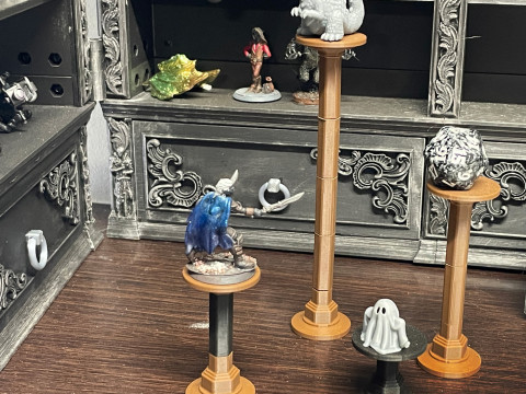 DM Inventory Height Bases 3D प्रिंट मॉडल