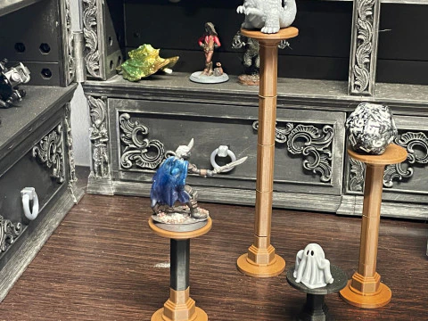 Basi altezza inventario DM Modello di stampa 3D