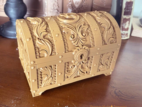 Forziere in miniatura dell'inventario DM Modello di stampa 3D