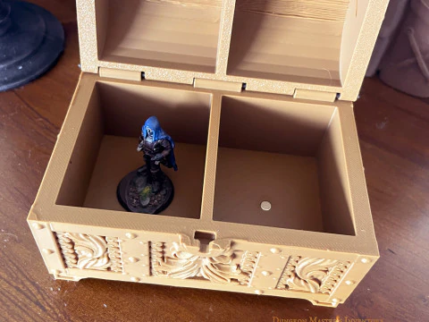 Forziere in miniatura dell'inventario DM Modello di stampa 3D