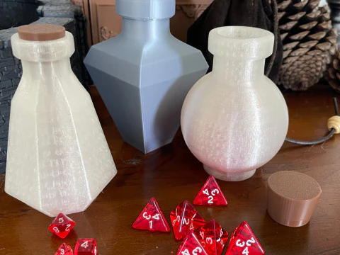 Pozioni dell'inventario del DM Modello di stampa 3D