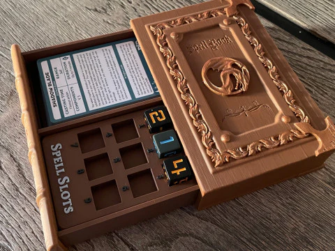 DM Inventory Spell Book 3D Print Model
