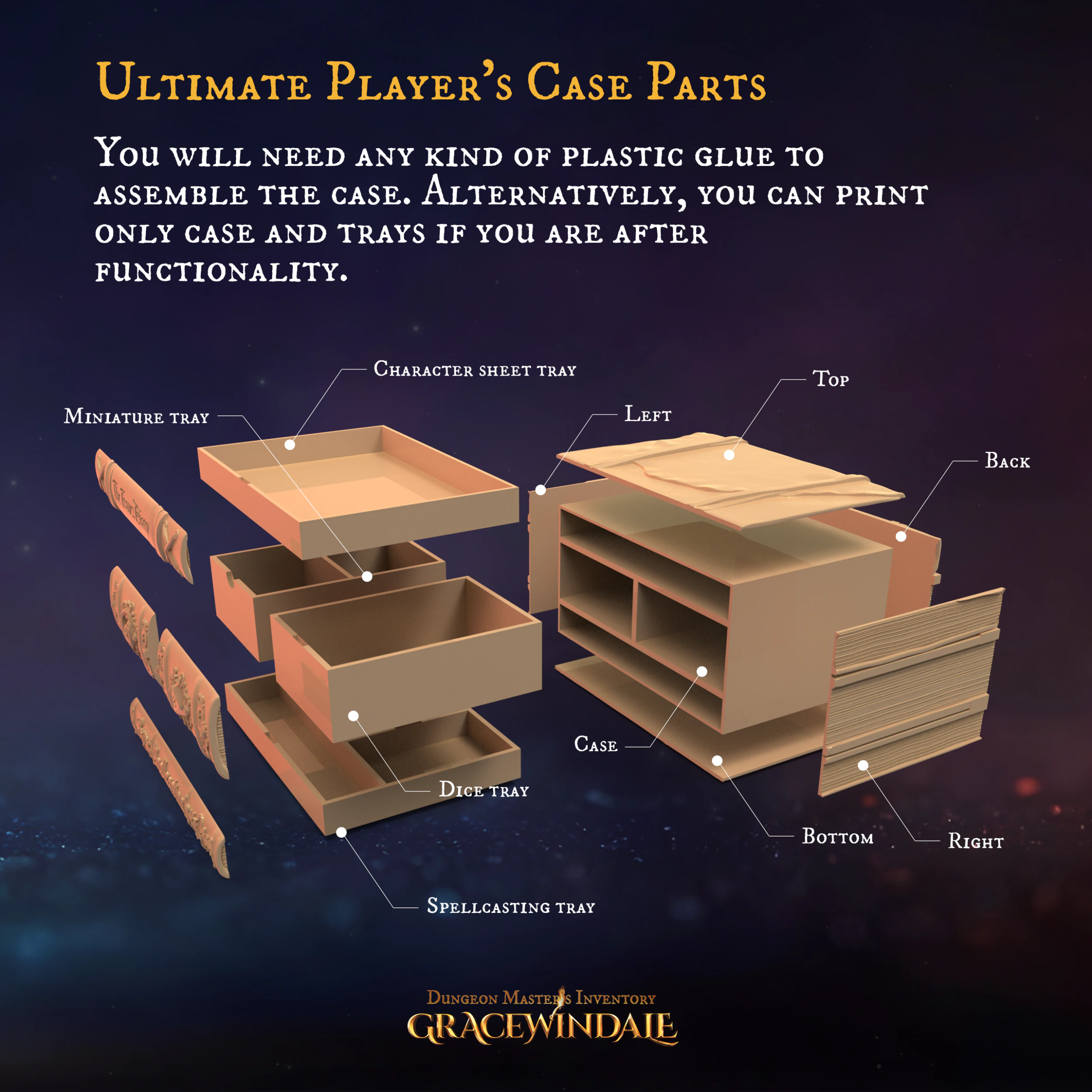 Caso DM Inventory Ultimate Players Modelo de Impressão 3D .c4d .max .obj .3ds .fbx .stl .blend 