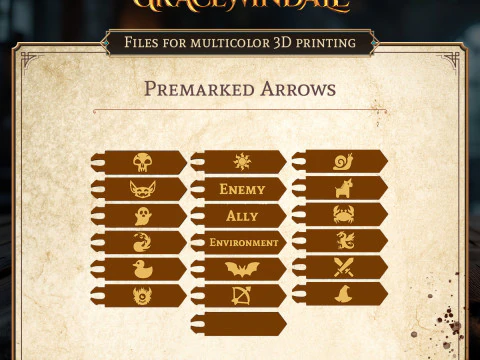 Indicatore di iniziativa II Modello di stampa 3D