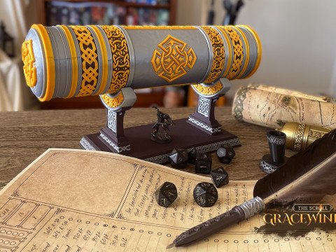 Scribes Quill Model Cetak 3D