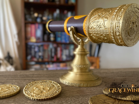 Pirates Scroll Holder 3D 打印模型