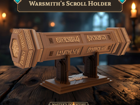 Warsmith Scroll Holder Modèles 3D en vedette