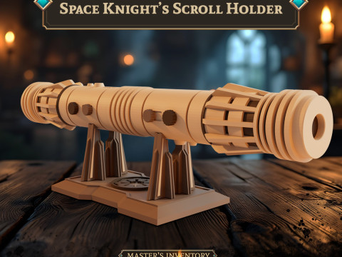 Knights Scroll Holder 3D Принт Модель