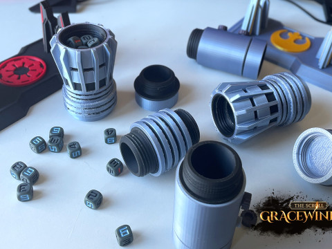 Knights Scroll Holder 3D Druckmodell