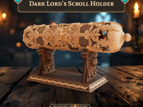 Dark Lords Scroll Holder 3D printmodel
