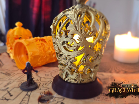 Caged Lantern 3D 打印模型