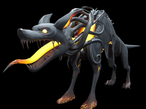 Hound 3D Model