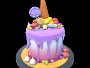Cake 3D Model