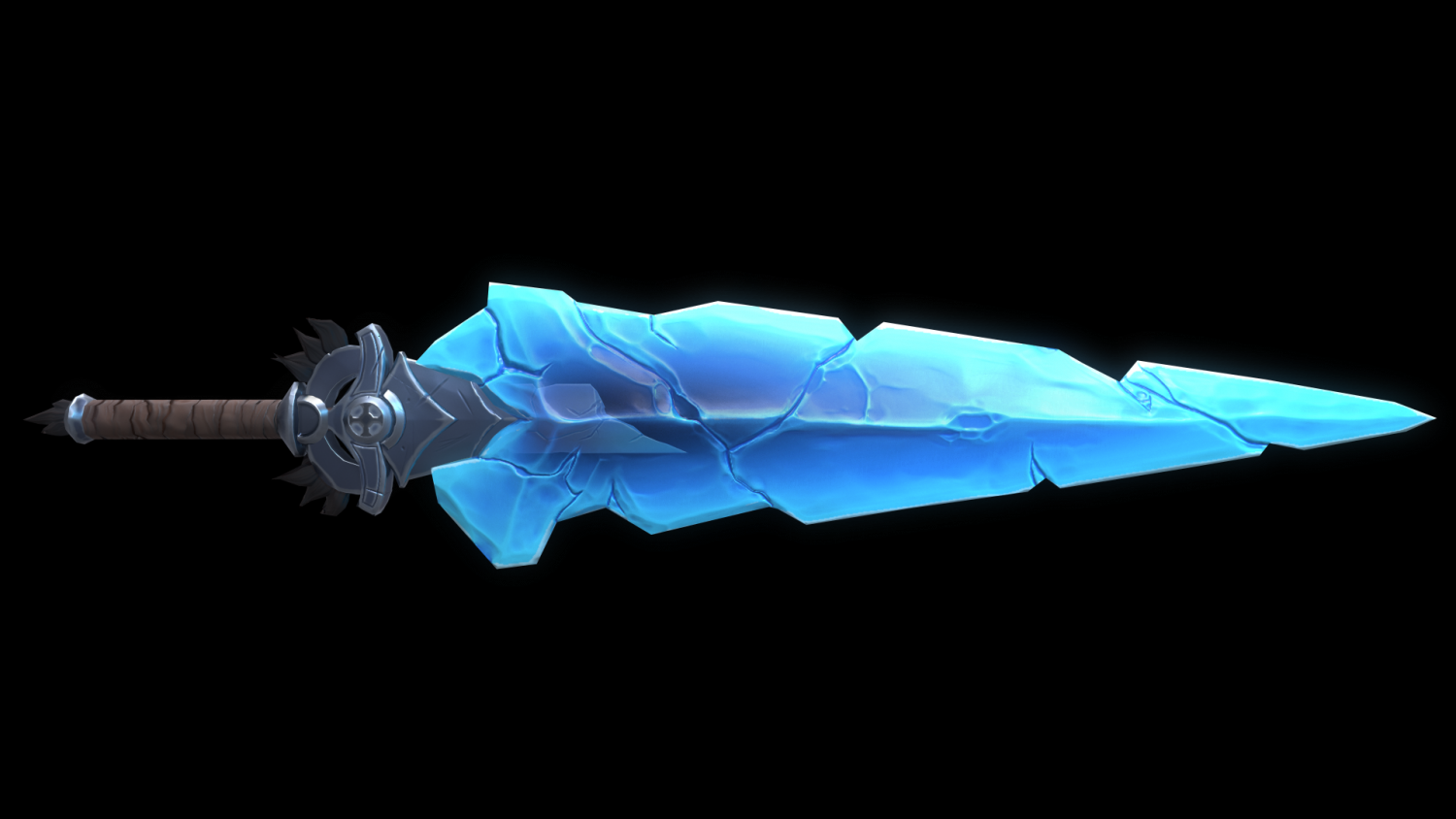 crystal sword 3D model