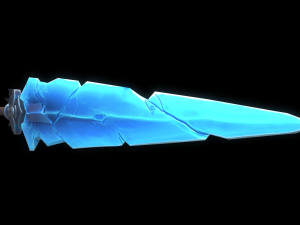 Crystal Sword Modèle 3D