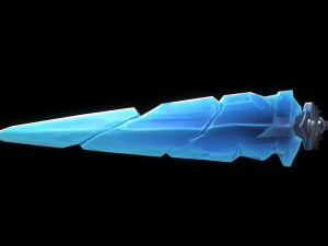 Crystal Sword Modèle 3D