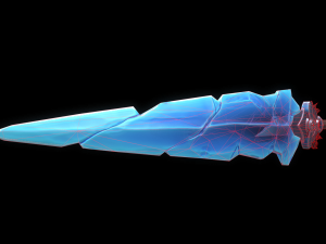Crystal Sword Modèle 3D