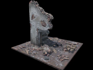 Hasarlı Ev 3D Model