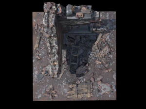 Damaged House 3D Model