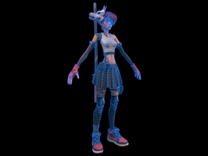 GrilGravesTone Modelo 3D