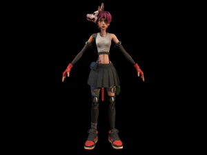 GrilGravesTone 3D Model