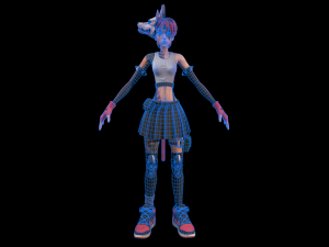 GrilGravesTone Modelo 3D