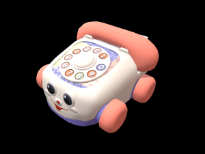 Phone Toy Model 3D