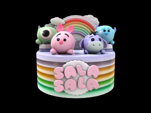 Jelly Cake 3D Model