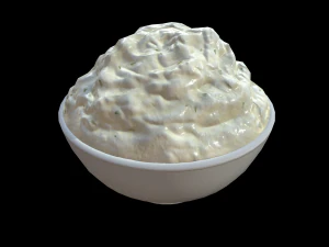 Mashed Turnips 3D Model