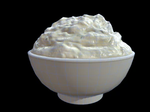 Mashed Turnips 3D Model