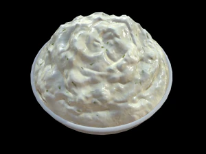 Mashed Turnips 3D Model