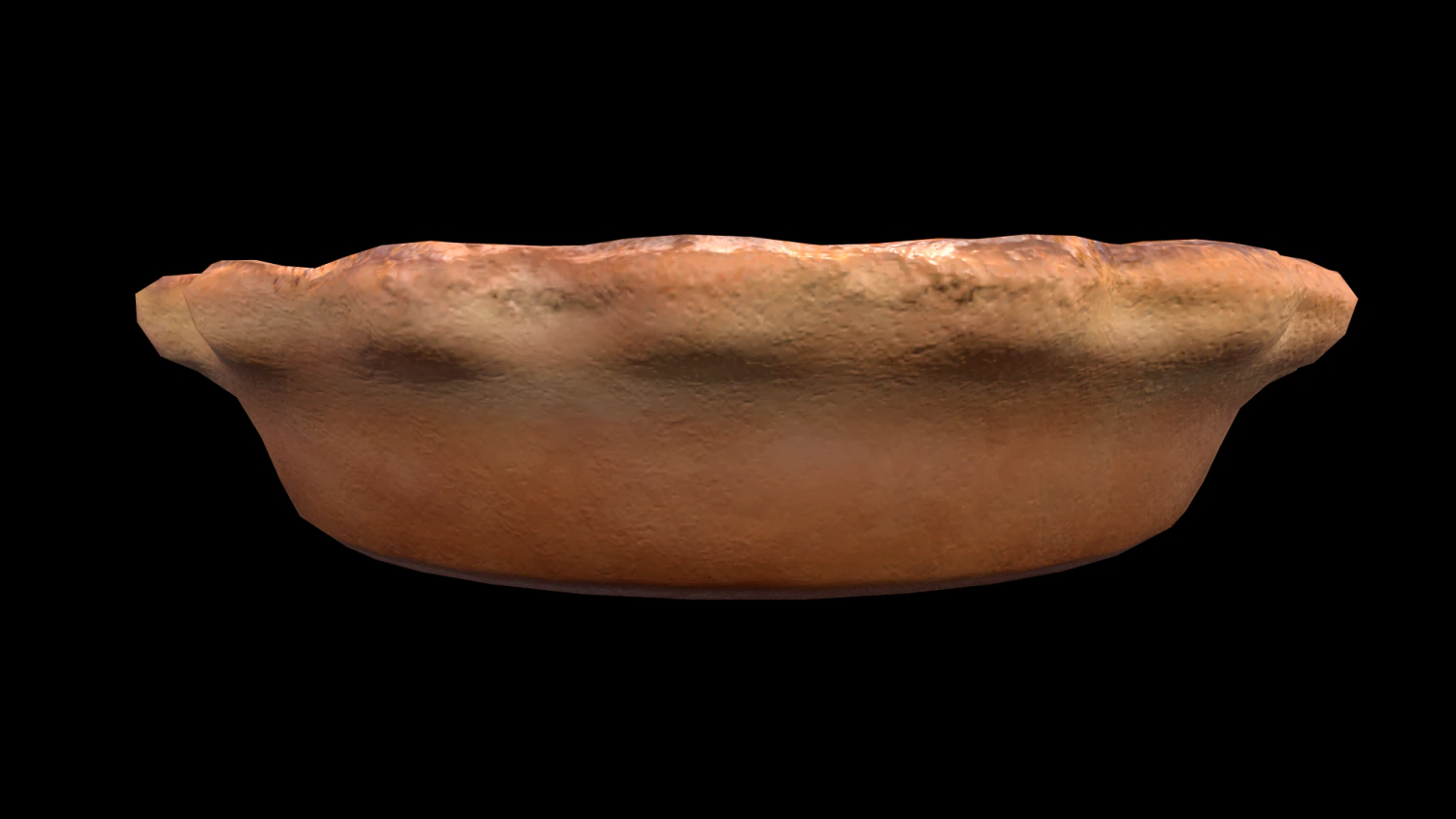 Pumpkin Pie 3D Model .c4d .max .obj .3ds .fbx .stl .blend