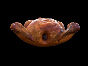 Roasted Chicken Modello 3D