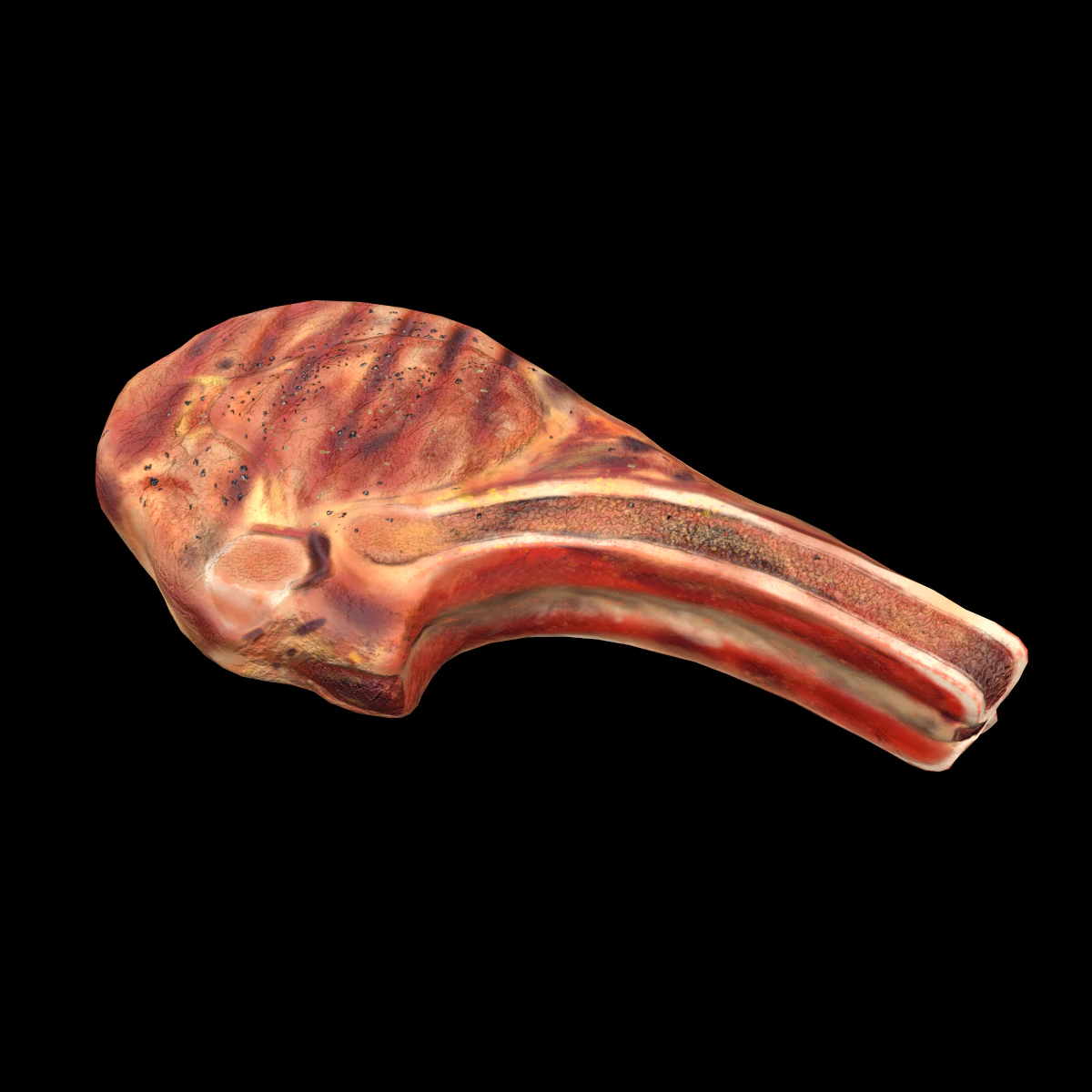 Tomahawk 3D Model .c4d .max .obj .3ds .fbx .stl .blend 