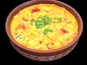 Butter Chicken 3D Model