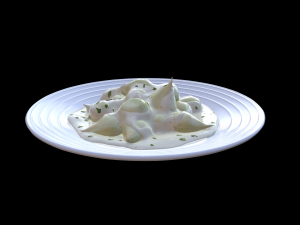 Creamed Onions 3D 모델