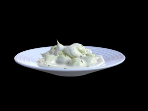 Creamed Onions 3D 모델