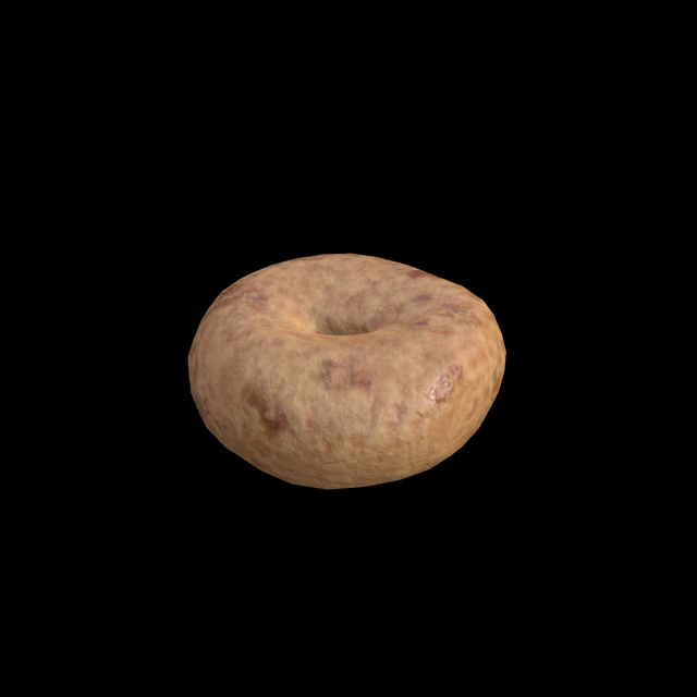 Medhu Vada Modelo 3D .c4d .max .obj .3ds .fbx .stl .blend 