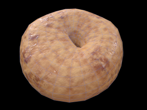 Medhu Vada Modelo 3D