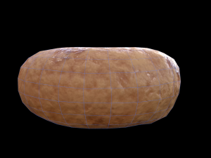 Medhu Vada Modelo 3D