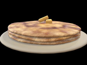 Parathas 3D Model
