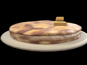 Parathas 3D Model