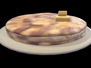 Parathas 3D Model