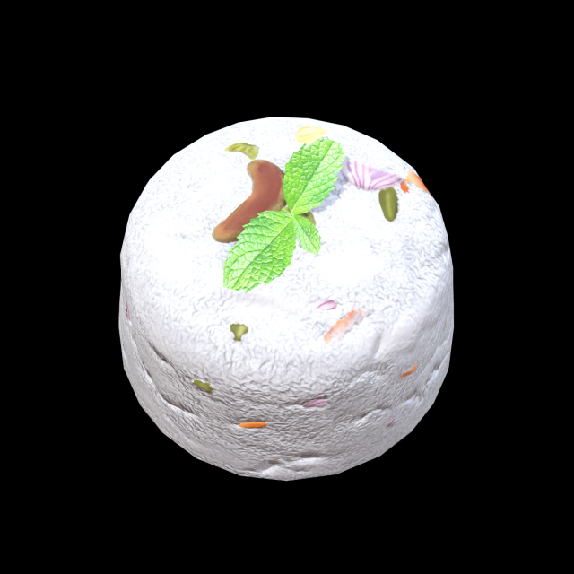 Rava Uppumavu 3D Модель .c4d .max .obj .3ds .fbx .stl .blend 