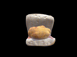 VadaPav 3D Model